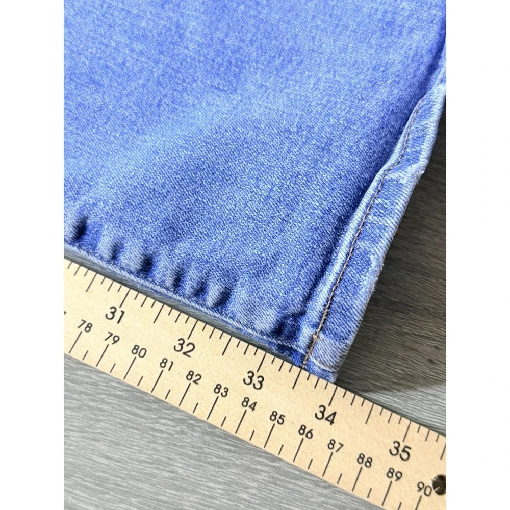 Gap Long & Lean Jeans Womens 32 Long Bootcut Medium Wash Stretch Denim 32x34